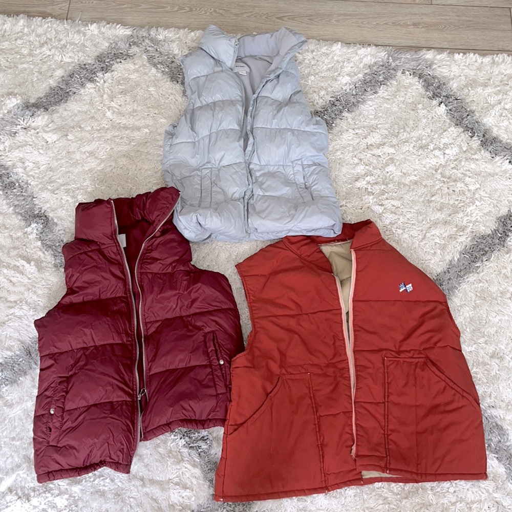 puffer vests!